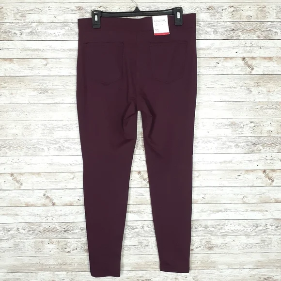 Style & Co Legging PL Mid Rise Cranberry 433 - Picture 4 of 6